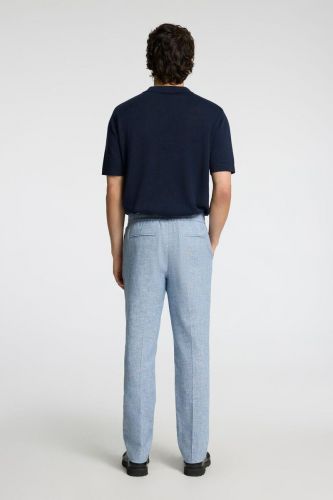 Pantalon bleu clair SELECTED | Marine