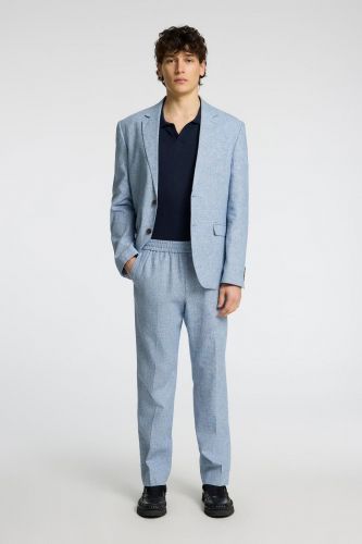 Pantalon bleu clair SELECTED | Marine