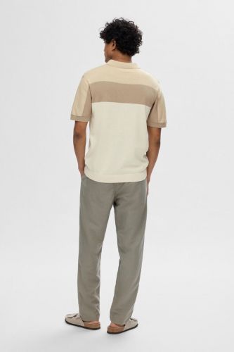Polo color block beige SELECTED | Marine