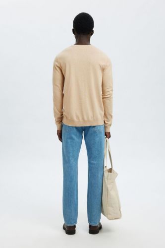 Pull beige SELECTED | Marine