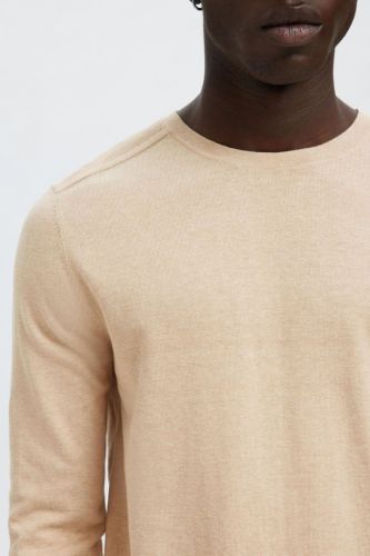 Pull beige SELECTED | Marine