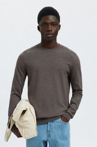 Selected  Homme pull Brun