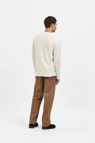 Pull beige SELECTED | Marine