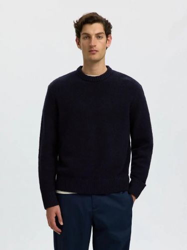 Pull bleu marine SELECTED | Marine Auvelais 