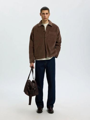 Selected  Homme chemise Brun
