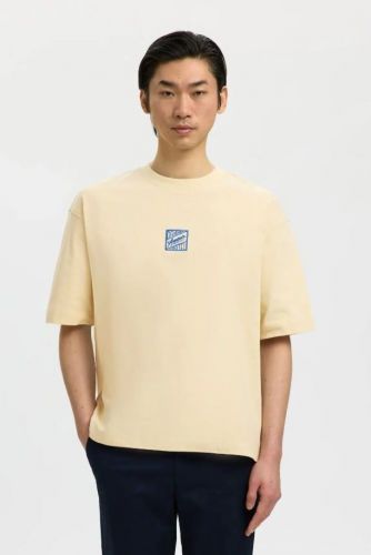 Selected  Homme tee-Shirt Beige