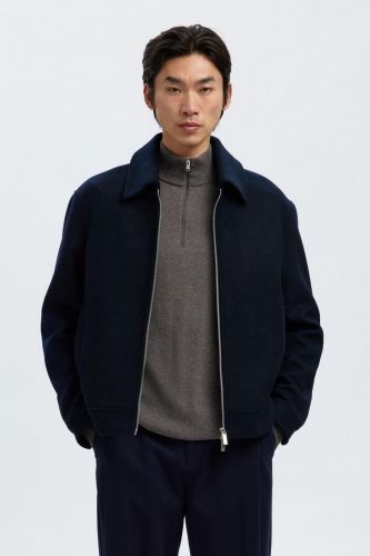 Selected  Homme manteau Bleu