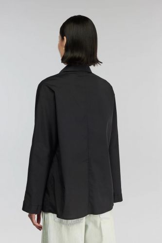 Chemise noire SEMI-COUTURE | Marine