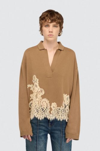 Semi Couture polo Camel