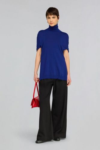 Semi Couture pull Bleu vif