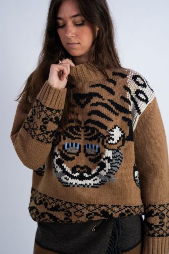 Semi Couture pull Camel