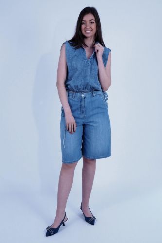 Bermuda en jeans SEVENTY | Marine