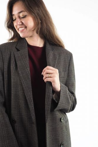 Veste en velours SEVENTY | MARINE Auvelais