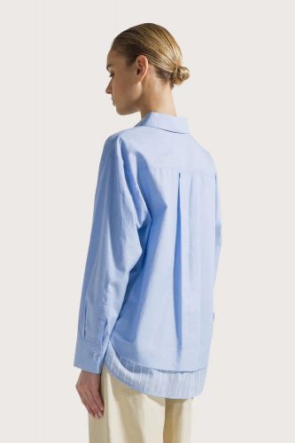 Chemise bleu réversible SEVENTY | Marine