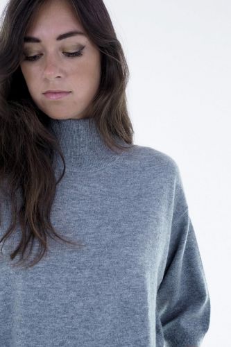 Pull gris oversize SEVENTY | Marine