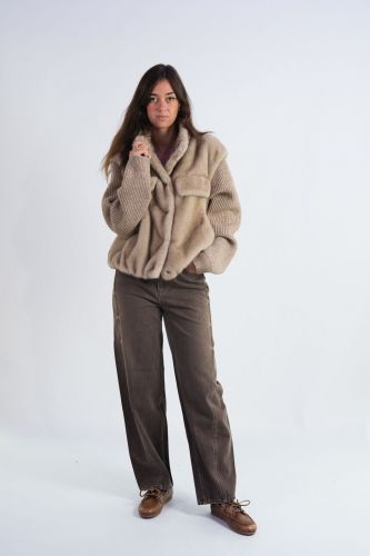 Seventy manteau Camel