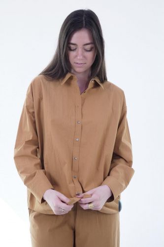 Chemise camel SHADES | Marine