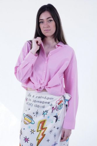 Chemise rose SHADES | Marine