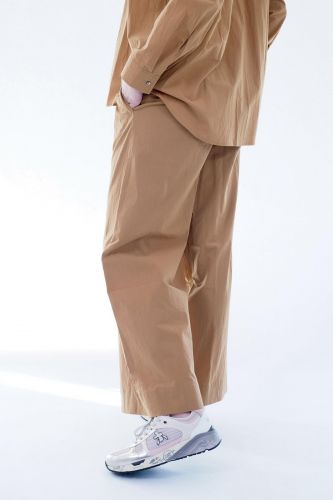 Pantalon léger camel SHADES | Marine