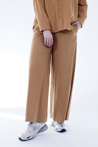 Pantalon léger camel SHADES | Marine