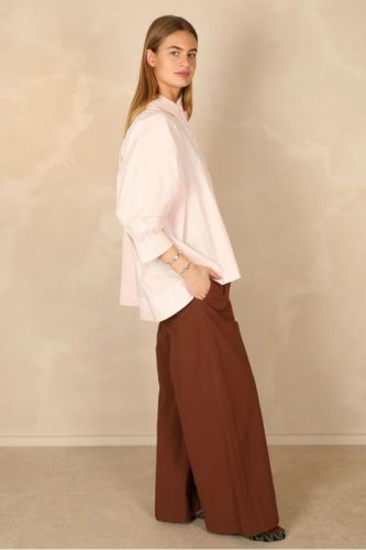Pantalon chocolat SHADES | MARINE