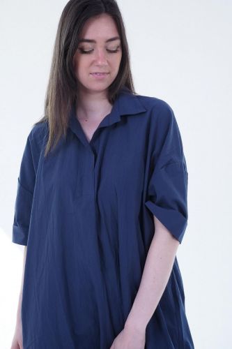 Robe style chemise bleu SHADES | Marine