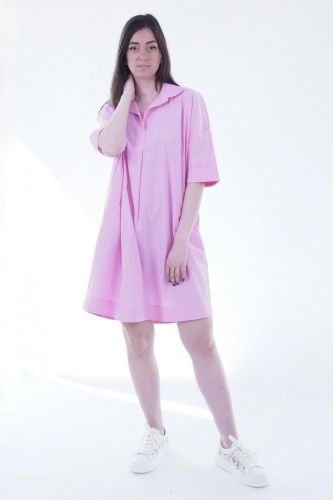 Robe style chemise rose SHADES | Marine