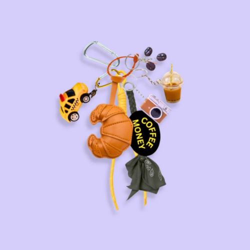 Shouïa Bijoux de sac Brun