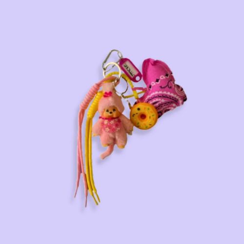 Shouïa Bijoux de sac Rose