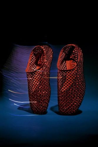 Strategia Ballerines Bordeaux femmes (ballerine filet - R11 filet + strass wine rouge ) - Marine | Much more than shoes