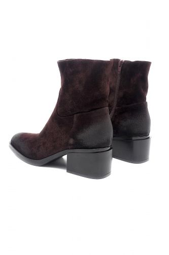 Strategia boots Bordeaux femmes (boots nubuk bordeau bout carré - E4424 bordeau) - Marine | Much more than shoes
