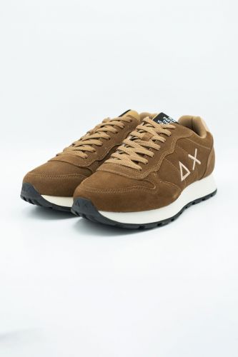 SUN68 basket bas Camel hommes (Basic nubuk camel unie - TOM SUEDE camel unie) - Marine | Much more than shoes