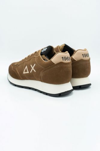 SUN68 basket bas Camel hommes (Basic nubuk camel unie - TOM SUEDE camel unie) - Marine | Much more than shoes