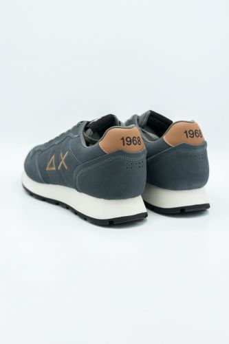 SUN68 basket bas Gris hommes (Basic nubuk gris unie chic - TOM SUEDE gris unie chic) - Marine | Much more than shoes