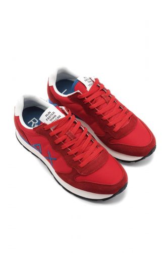 Baskets rouge SUN68 | MARINE