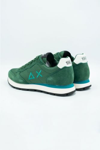SUN68 basket bas Vert hommes (Basic vert - TOM SOLID verde) - Marine | Much more than shoes