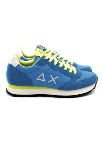 SUN68 basket bas Bleu