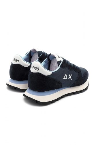 SUN68 basket bas Bleu femmes (Bleu marine X blanc - ALLY SOL 35201 navy) - Marine | Much more than shoes