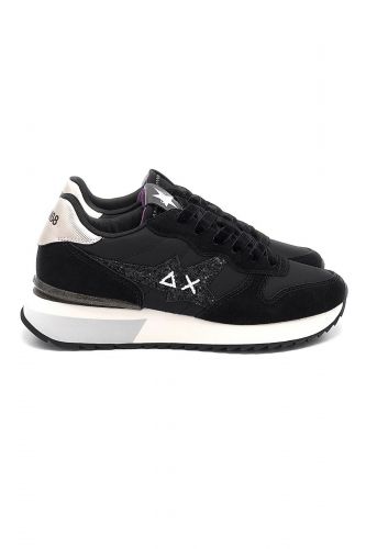 SUN68 basket bas Noir