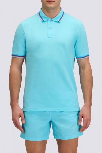 Sundek polo Bleu vif