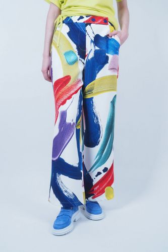 Sylvian Heach pantalon Kaki