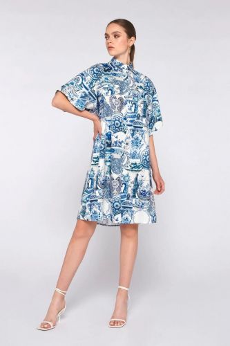 Sylvian Heach robe Bleu