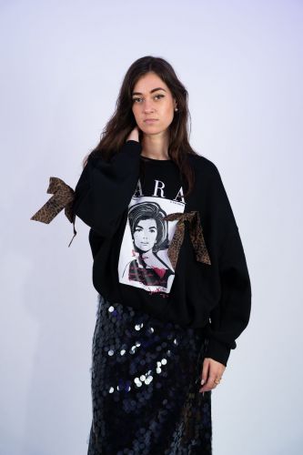 Pull Jackie avec maxi noeud léo TARA JARMON | Marine