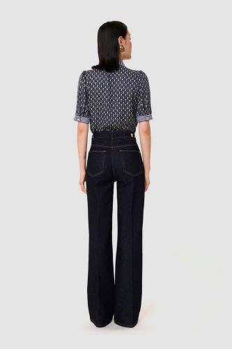 Jeans denim brut TARA JARMON | Marine