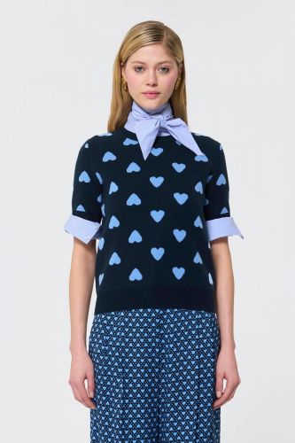 Tara Jarmon pull Bleu