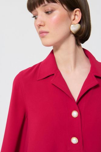 Robe rouge TARA JARMON | Marine