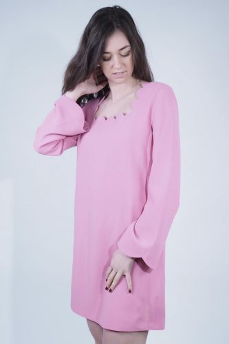 Robe courte rose TARA JARMON | Marine