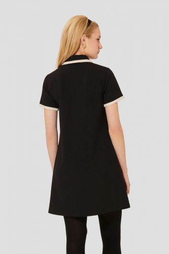 Robe noir look vintage TARA JARMON | Marine