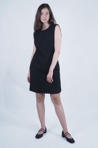 Robe courte noire TARA JARMON | Marine 