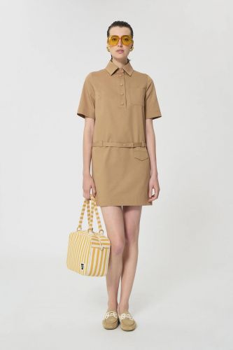 Tara Jarmon robe Camel